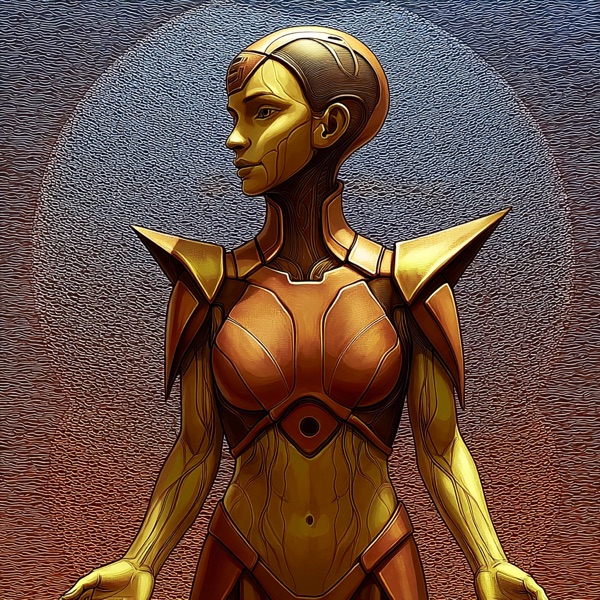Portrait of Humavita, the Earth Elemental Guide