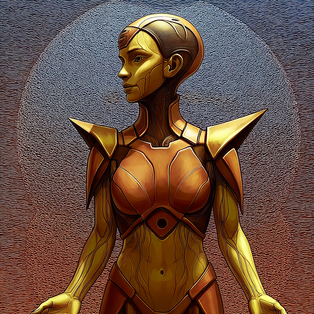 Portrait of Humavita, the Earth Elemental Guide